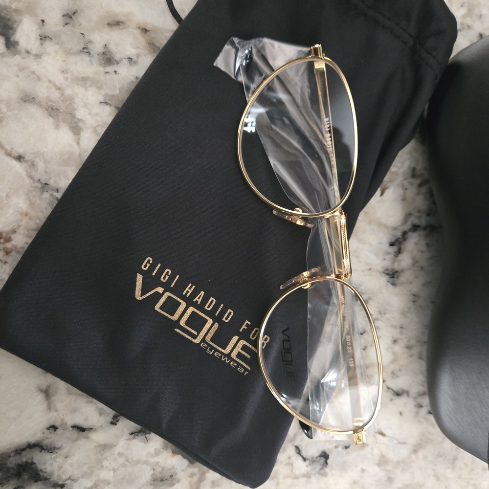 Vogue Eyewear Women's Gold Frame Glasses